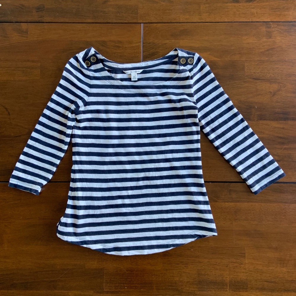 Striped Boatneck Shirt